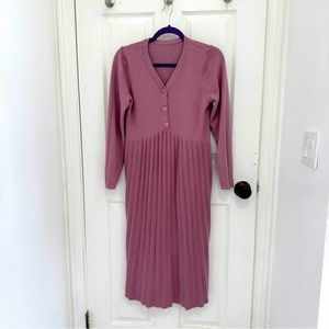 Maternity knit dress